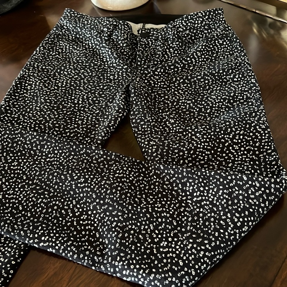 Ann Taylor, 0Petite, Black with White NWOT